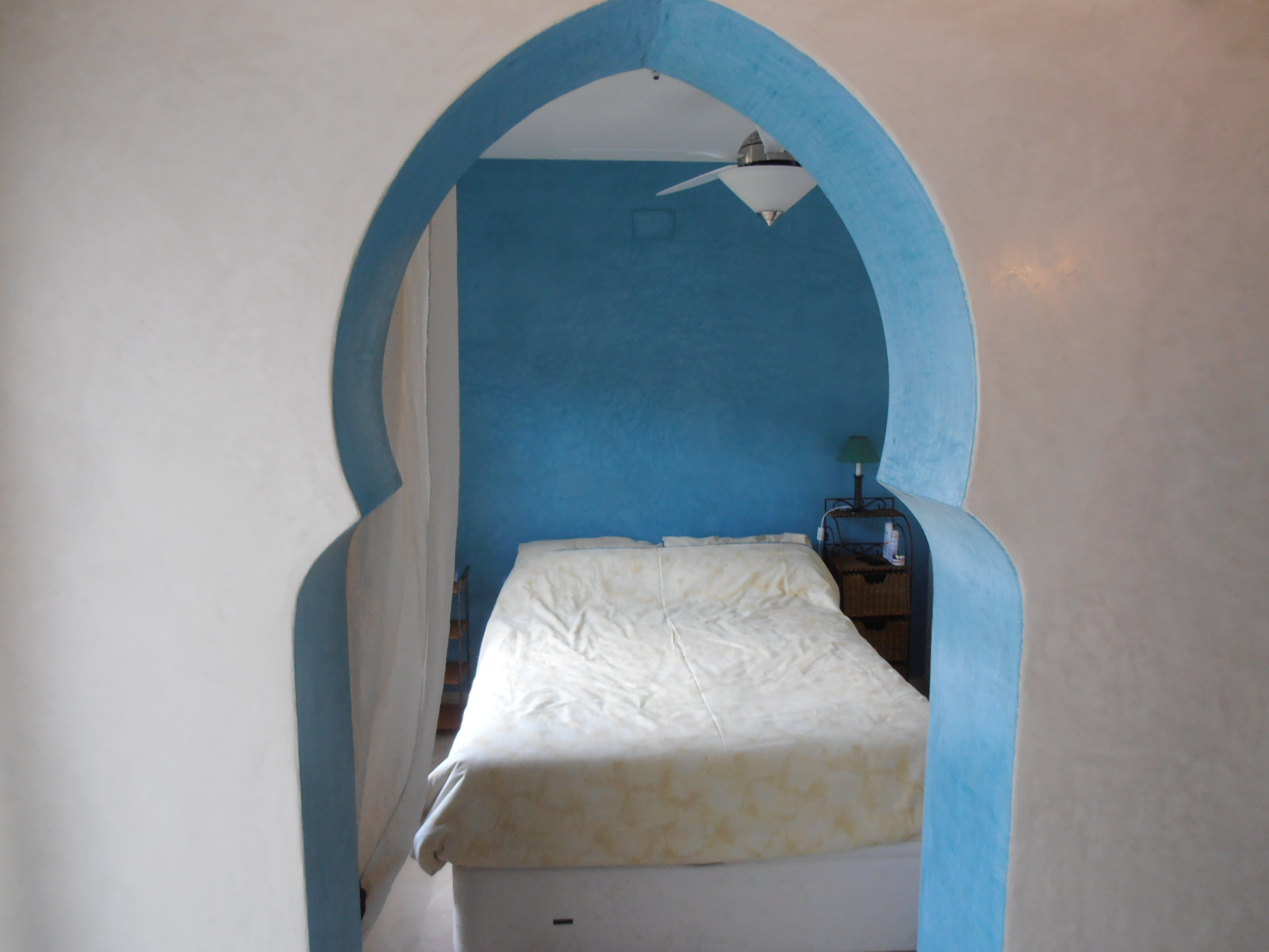 Tadelakt im Schlafzimmer, Wohnbereich. Ökologisch und gesund wohnen mit EasyTadelakt